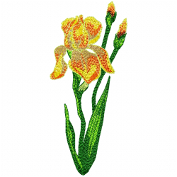 Flowers And Tree Embroidery Design 12 Flowers And Tree Embroidery Design 12